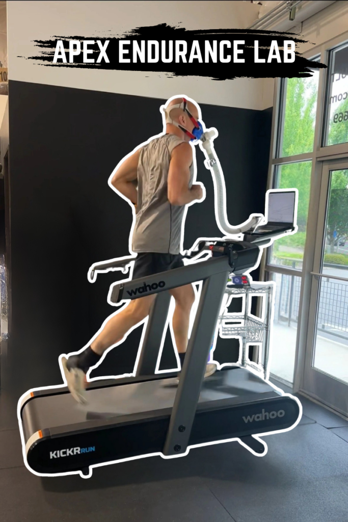 VO2 Portland, Vo2 max testing Portland, lactate testing Portland, endurance athlete training Portland, Athlete running treadmill VO2 max test Portland, endurance athlete training Portland, APEX Endurance Lab, sports performance testing Portland, APEX sports performance testing lab
