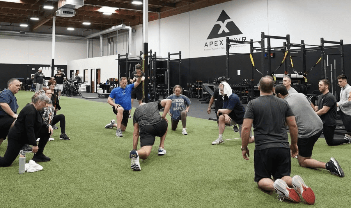 Corporate wellness stretching and recovery in Portland, Oregon