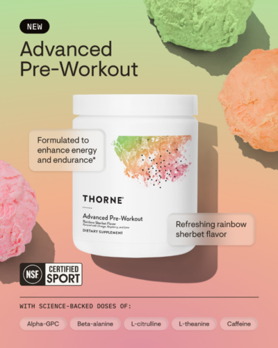 Thorne Advanced Pre Workout